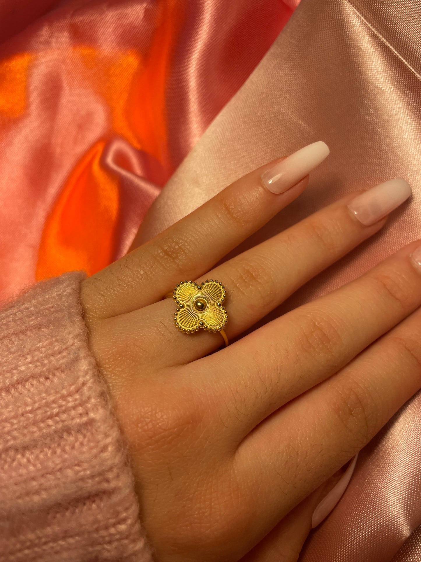 Bague Trèfle 🌸