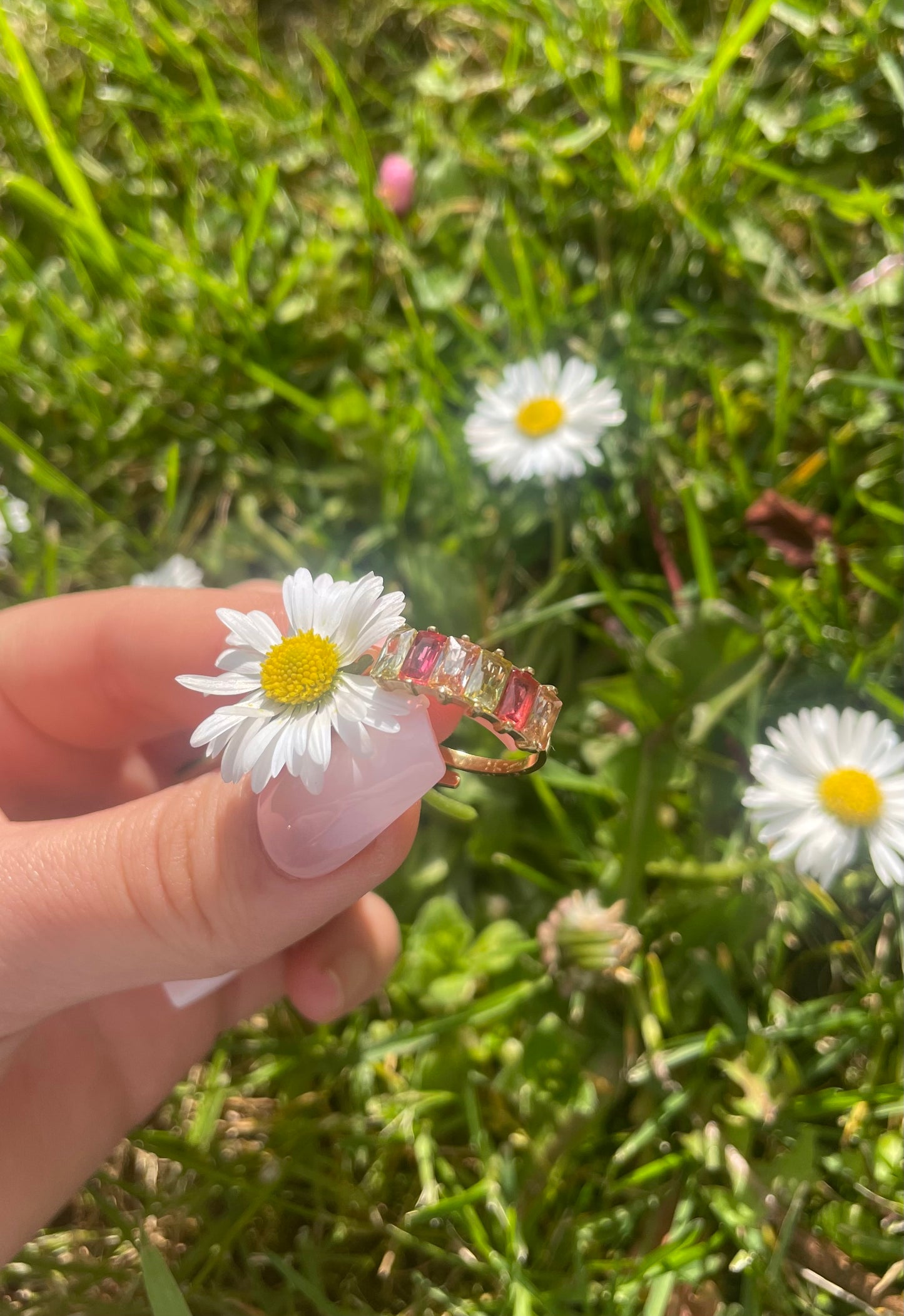 Bague Printemps Rose