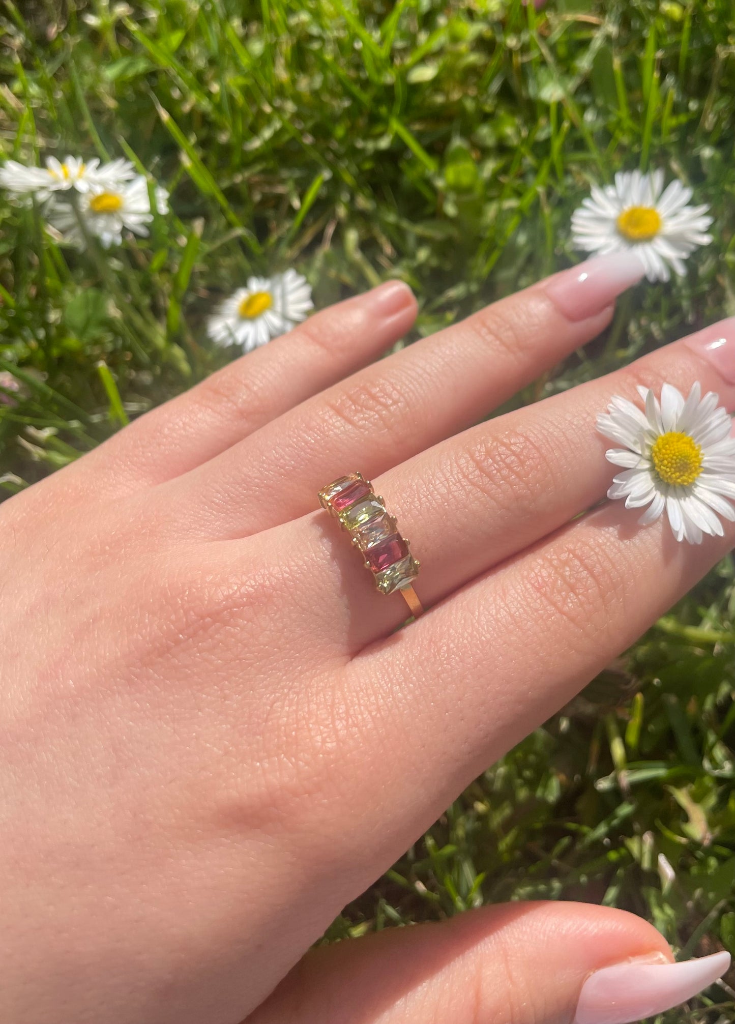 Bague Printemps Rose