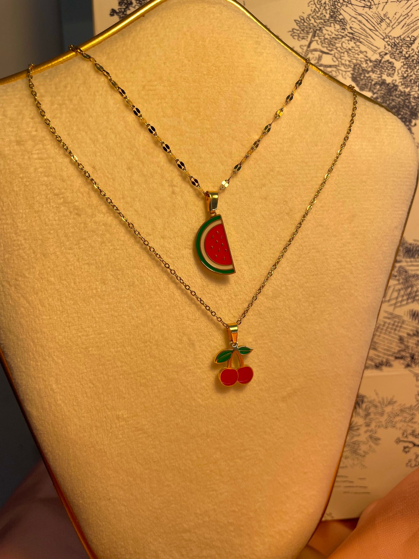 Collier Fruit 🍉 🍒